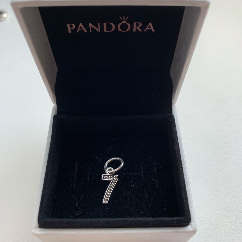 Pandora number 7 charm
